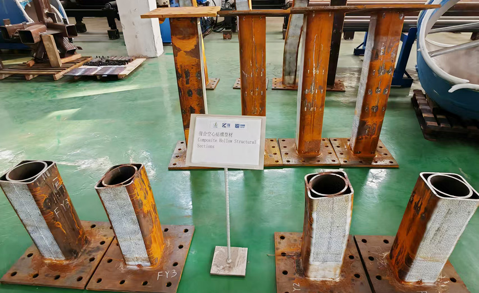 Composite hollow structural profile testing